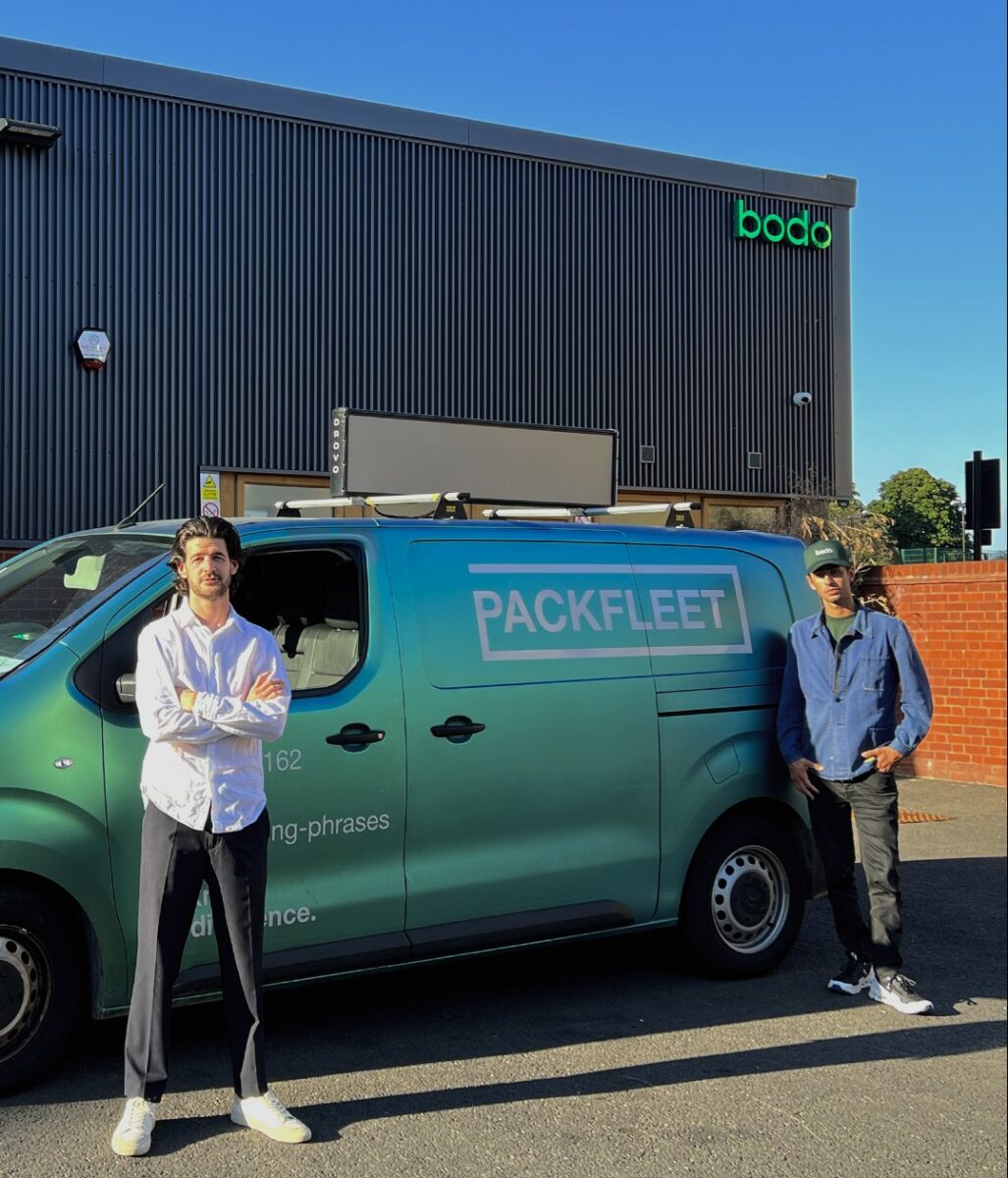 All-electric courier Packfleet is partnering with sustainable home delivery service bodo to help scale eco-friendly delivery services across London.