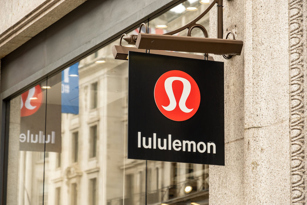LONDON- AUGUST, 2020: Lululemon Athletica, a Canadian athletic apparel retailer