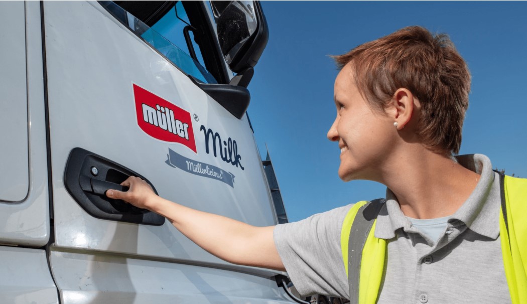 Müller is carrying out trials to see whether solar panels and kinetic energy can be used to power its refrigerated HGV trailers.