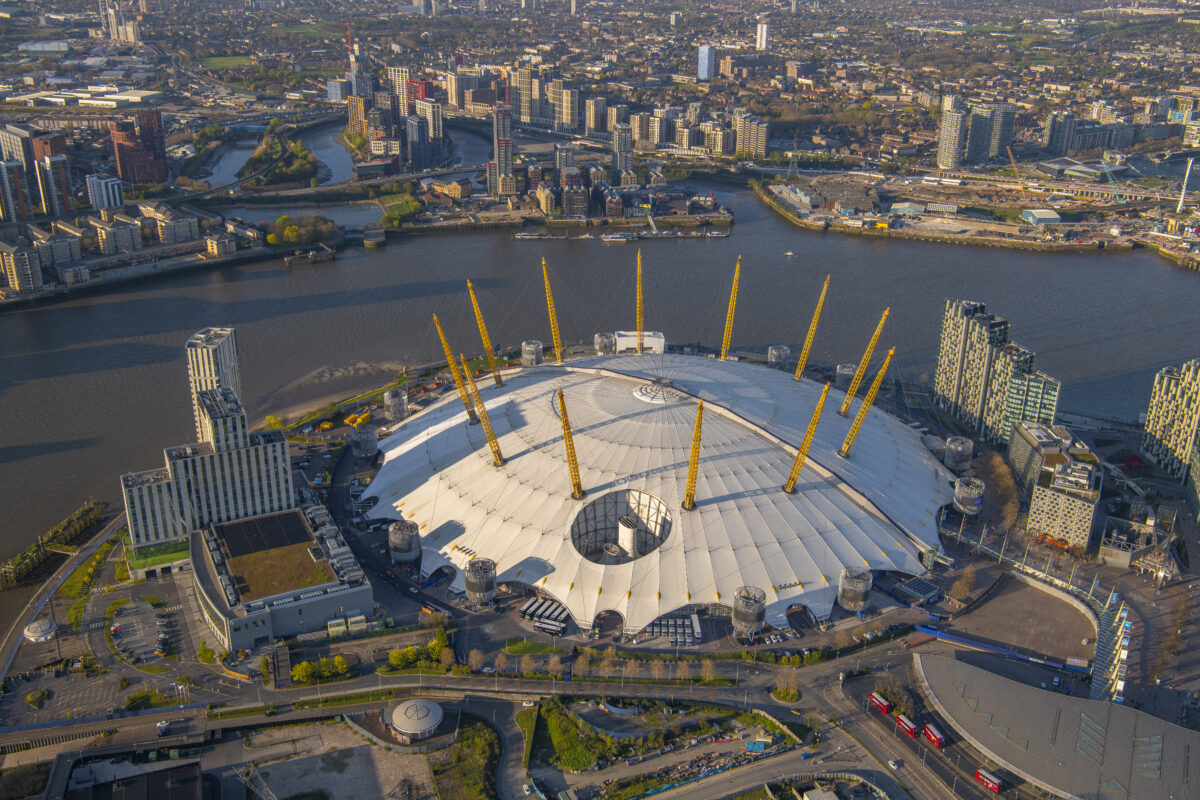 The O2 will become the first arena to host "carbon removed" events", in new collaboration with CUR8 and A Greener Future
