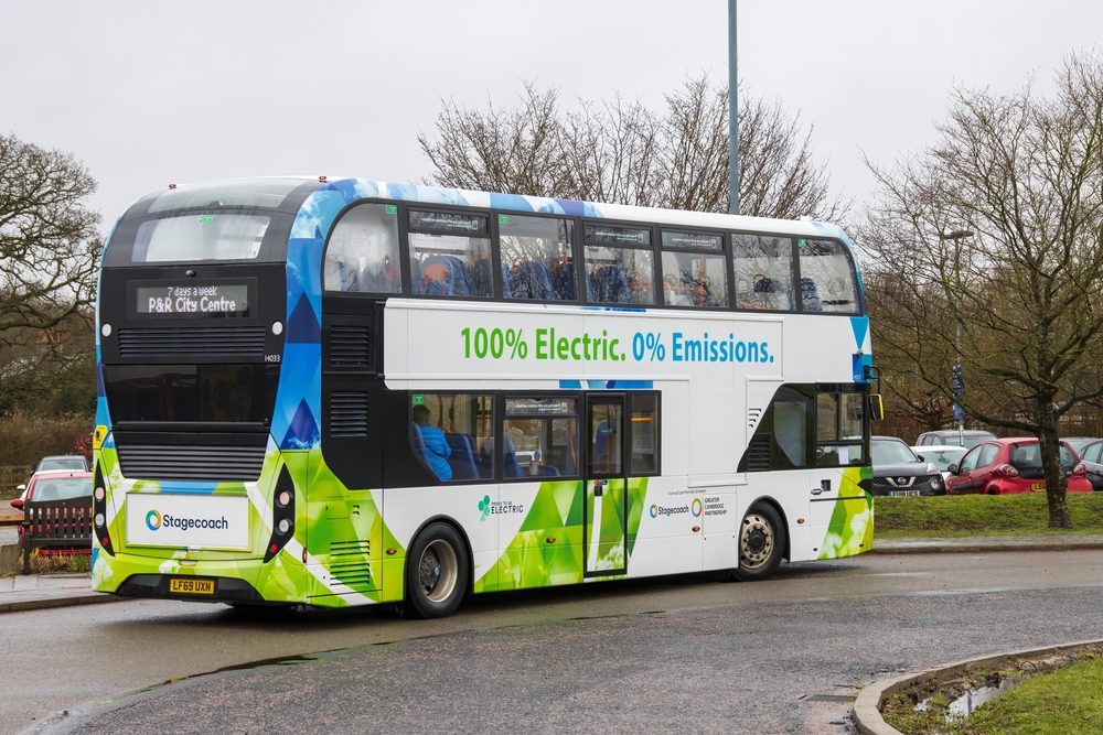 zero emission bus in cambridge