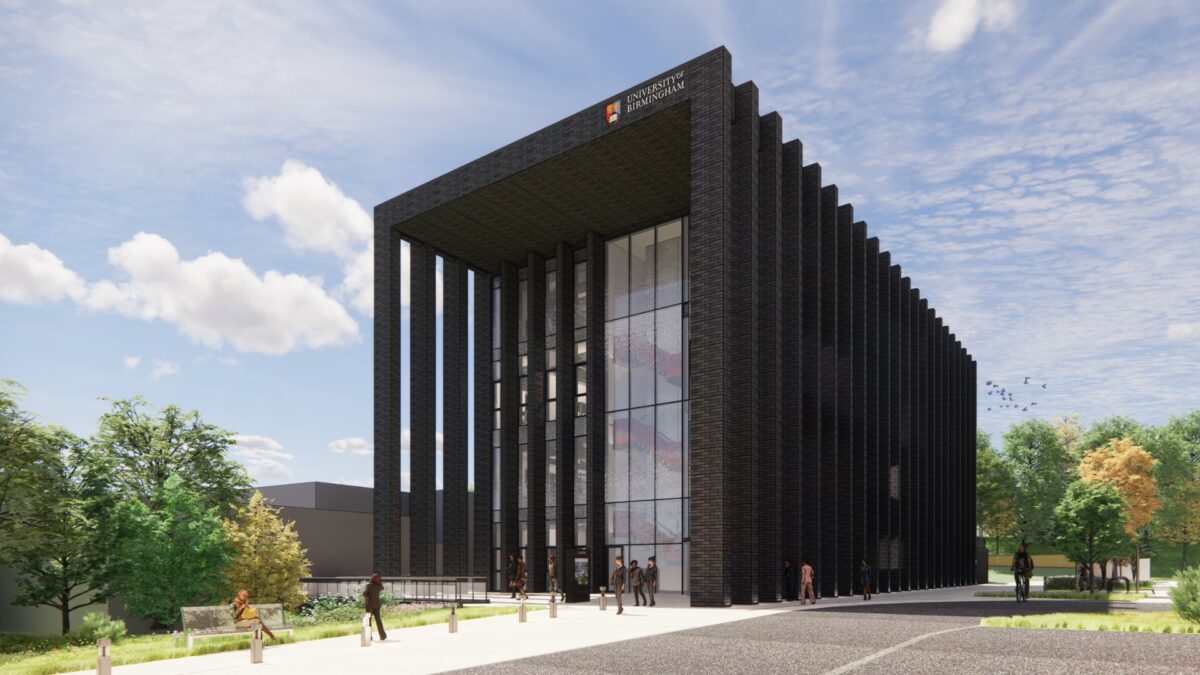 The University of Birmingham has announced plans to build a £50 million net zero carbon smart building, and will aim to significantly expand its energy research and education.