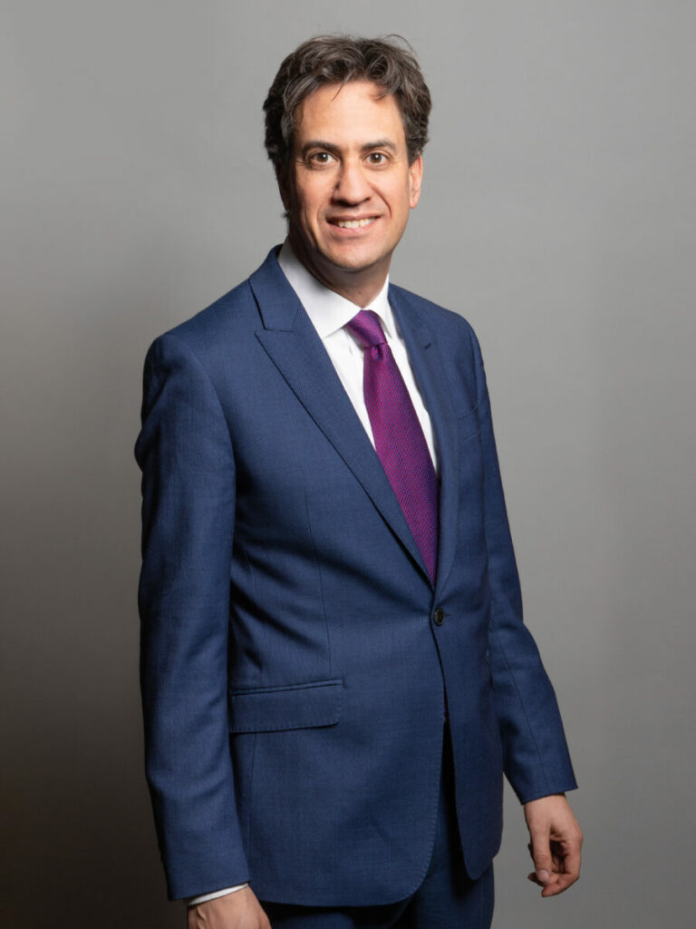 Official portrait of Ed Miliband