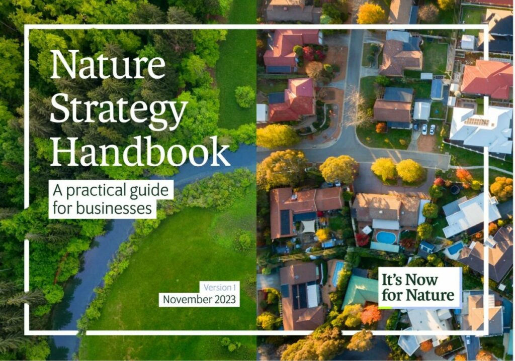 Nature strategy handbook front cover nature strategies