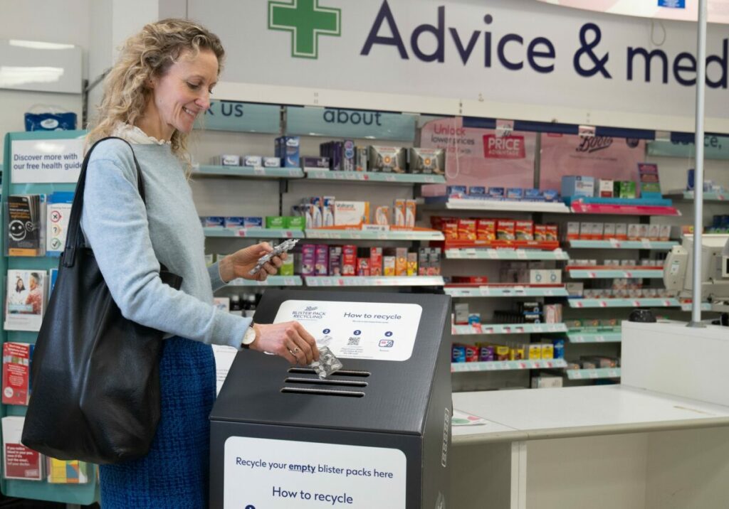 Boots has launched a blister pack recycling pilot across 100 stores in London and the Southeast of England.