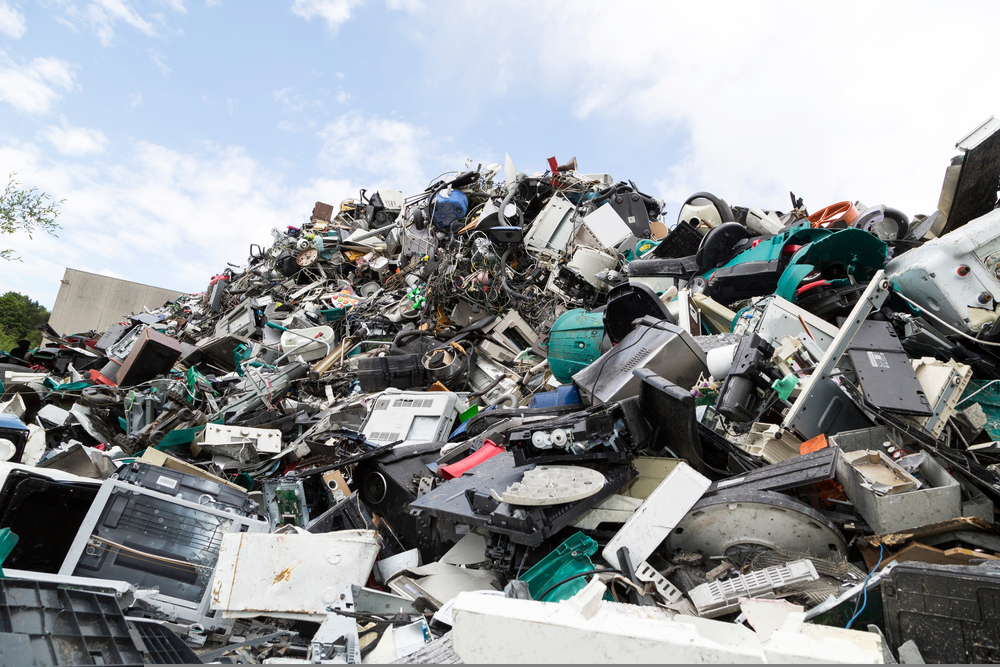 Electronic waste and garbage for recycling. British Retail Consortium (BRC) chief executive Helen Dickinson has warned the new e-waste scheme could cost retailers over £1 billion.
